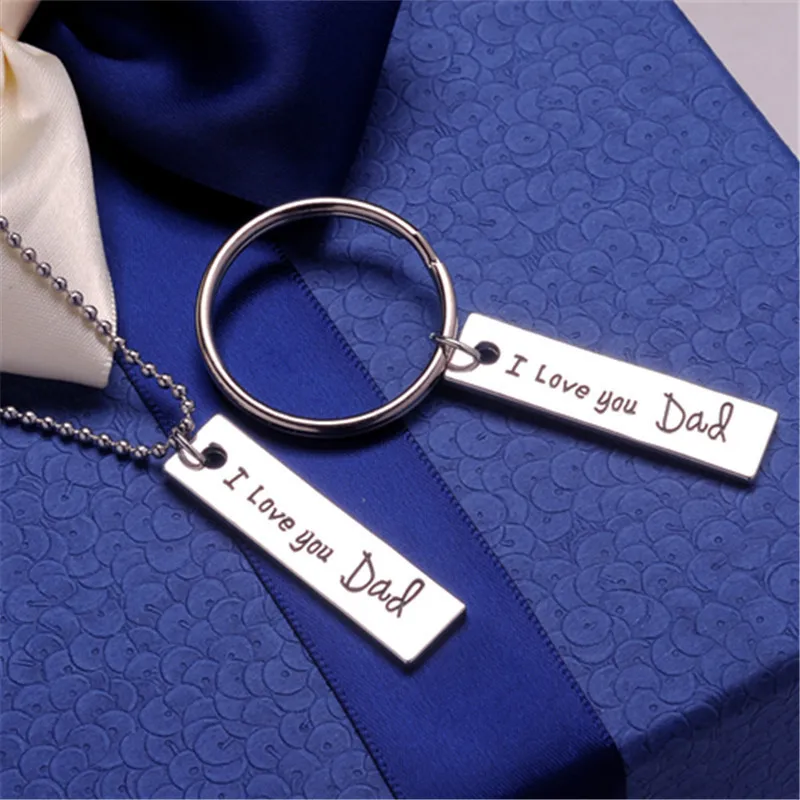 Buy New Arrival Father's Day Gift I LOVE DAD Alloy