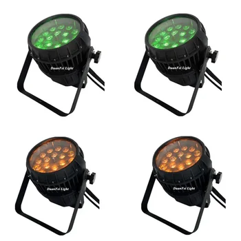 

6pieces colour light Ip65 zoom par strobo led rgbw dj led light dmx par rgbw 18x10w led zooming par can