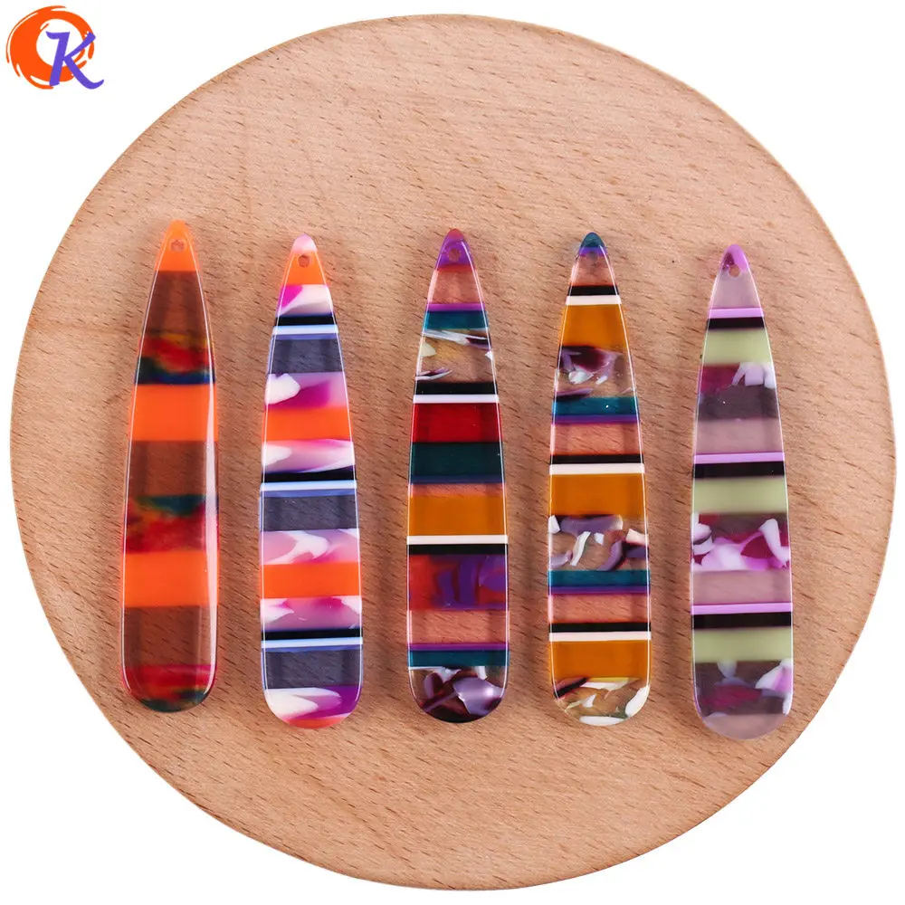 

Cordial Design 50Pcs 11*55MM Jewelry Accessories/Earring Making/Acetic Acid Beads/Stick Shape/DIY/Hand Made/Earring Findings