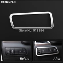 Аксессуары подходят для-HYUNDAI TUCSON фар кнопка включения лампы CHROME крышка рамка Контроллер ручку литья Стикеры