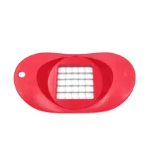 Кухонная посуда из нержавеющей стали, инструмент для картофелерезка, фруктовая квадратная сетка, французские ножи для жарки, аксессуары для овощечистки, для дома