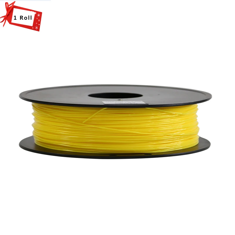 

Hot Yellow color 3d printer filament PLA/ABS 1.75mm 1KG/Roll for 3D printer or 3D pen