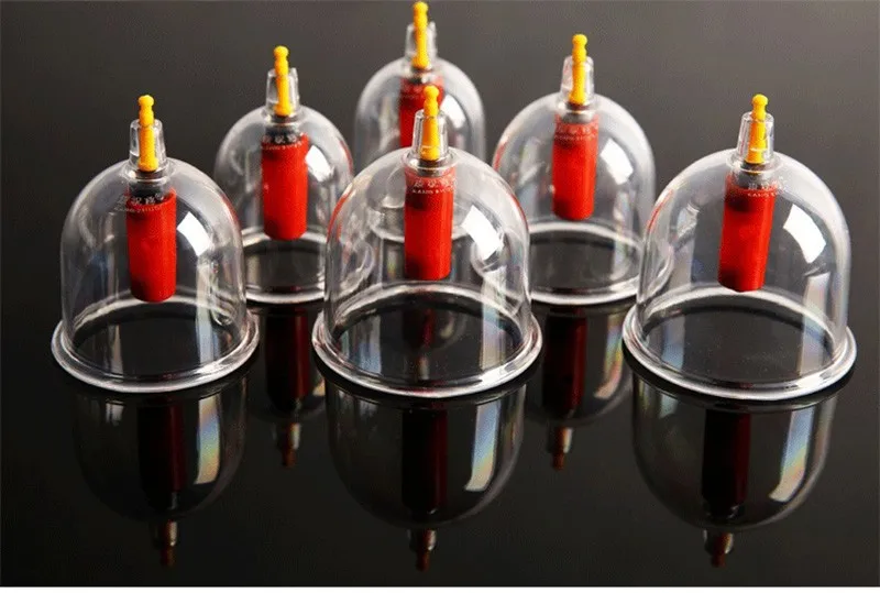 Chinese Medical Cupping Sets Device 24 Cups Vacuum Cupping Set Healthy Massage-3