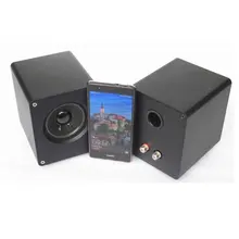 Kaolanhon 4 евро 20 Вт* 2 A300 3 дюйма полный спектр настольный компьютер усилитель динамик алюминий-железо-бор Сильный магнитный блок