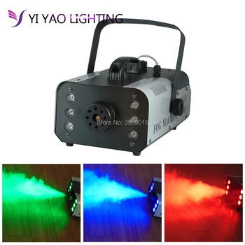 

Wireless Remote control LED 900W machine/RGB color fog machine/professional DJ