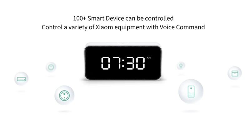 Xiao mi jia xiaoai будильник умный голосовой вещания работа с mi home app