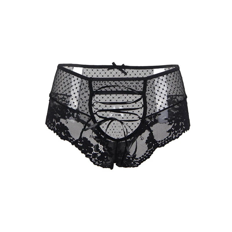 Women Sexy Hollow Floral Lace G-string Briefs Panties Thongs Lingerie Underwear Knickers XXXL Plus Size Rope Band Erotic