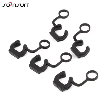 

SOONSUN 5PCS Soft Silicone Rubber Lock Plug Locking Plug for GoPro Hero 8 7 6 5 for DJI Osmo Action for Yi Basic Mount Accessory