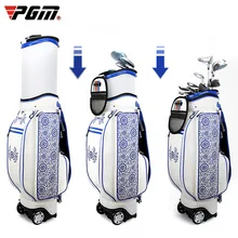 PGM женская спортивная стандартная сумка для гольфа посылка вышивка Растяжка посылка воздушная большая емкость сумка нейлоновая водостойкая