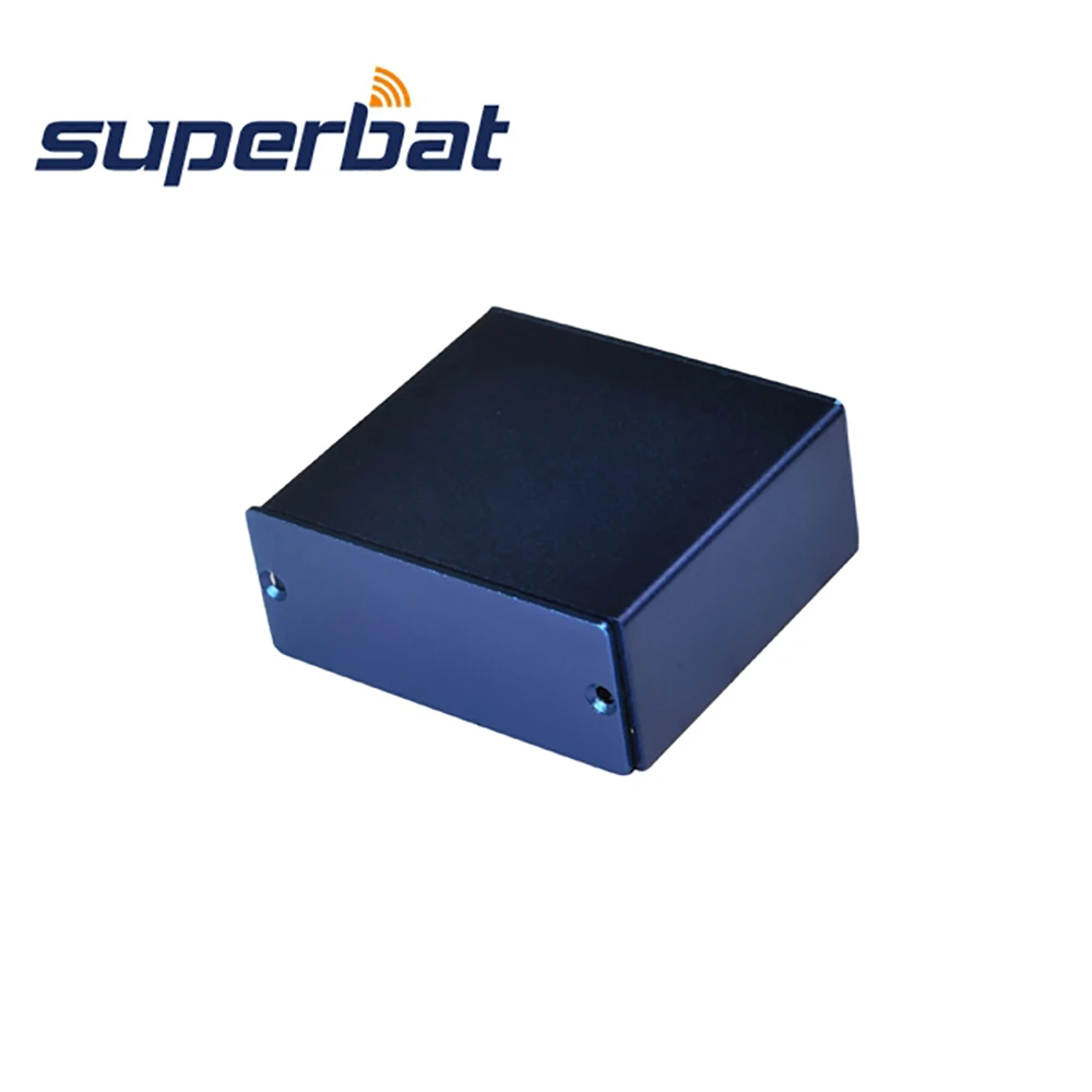 Superbat 1.97&quotx2.28&quotx0.94&quot Blue Aluminum Box Power Supply Amplifier Instrument Electronics PCB Enclosure Case 50 x 58 24mm |