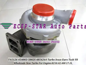 

TA51 4854264 454003-0002 454003-5002S Turbo Turbine Turbocharger For IVECO EuroTech Truck 1999 V8 8210.42.300 8210.42.400 13.8L