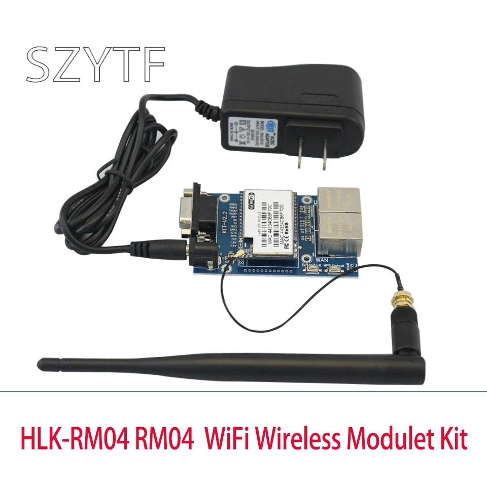 HLK-RM04 RM04 Uart последовательный порт для Ethernet WiFi беспроводной модуль с адаптером платы Development Kit DIY