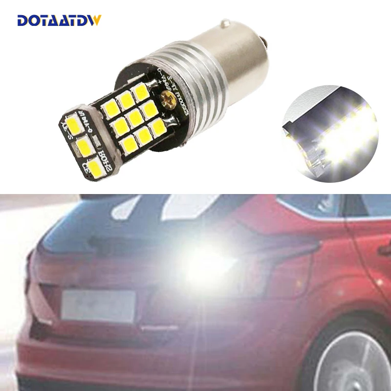 Автомобильные светодиодсветодиодный лампы задсветильник хода DOTAATDW 1x 1156 BA15S для