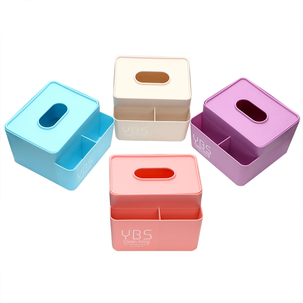 

LEEPEE Tissue Box Creative Car Storage Box Auto Sunglasses Phone Holder for Coins Keys Cards Stand Car Organizer Universal
