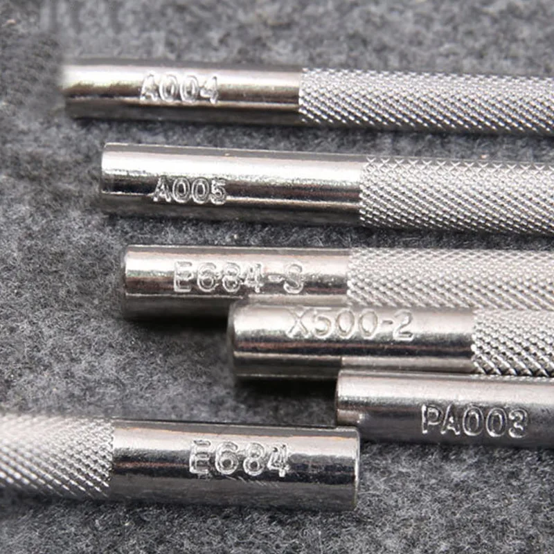 

HOT Leather Printing Tool Alloy Carving Making Craft System Punch Stamps Leatherwear Craft Punch Stamps LSF99