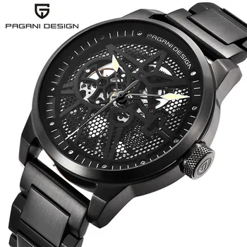 

PAGANI DESIGN Male Watch Luxury Military Mechanical Watch Fashion Self-Wind Stainless Steel Mens Watches reloj hombre automatico
