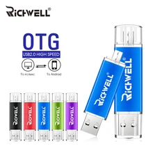 

100% Real capacity 64GB 32GB 16GB 8GB 2 in 1 Genuine OTG metal Pen drive USB flash drive memory stick pendrive for phone