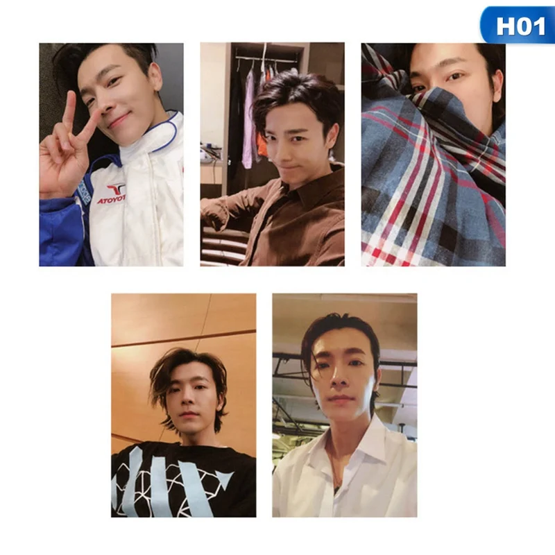 Фотоальбом KPOP Super Junior PLAY самодельная бумажная карта Lomo фотооткрытка Постер для
