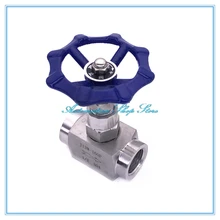 Правый Угол Игольчатый Клапан 304 нержавеющая сталь 1/" 3/8" 1/" 3/4" Женский Tube темы гидравлических шлангов потока клапан управления