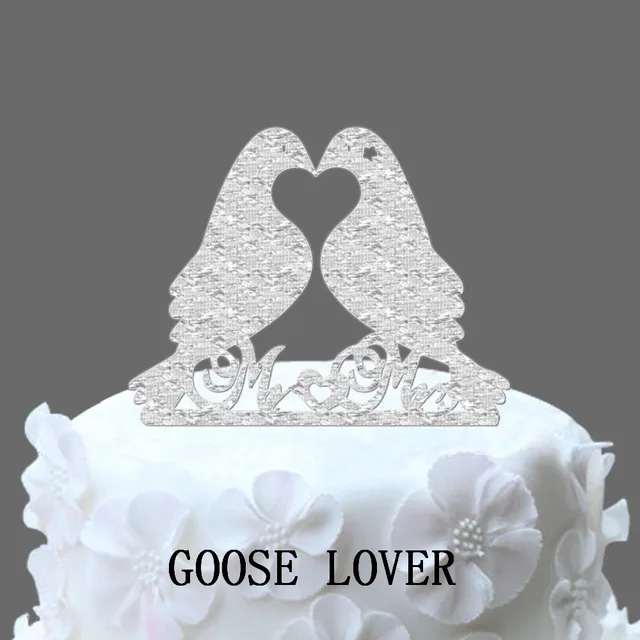 unique 2 birds wedding