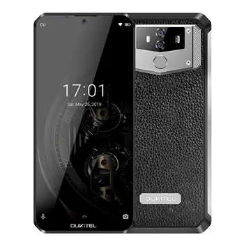 Перейти на Алиэкспресс и купить OUKITEL K12 Android 9,0 10000 мАч мобильный телефон 6,3 дюймов MTK6765 6G Оперативная память 64G Встроенная память NFC 5V/6A Quick Charge отпечатков пальцев 4G смартфон