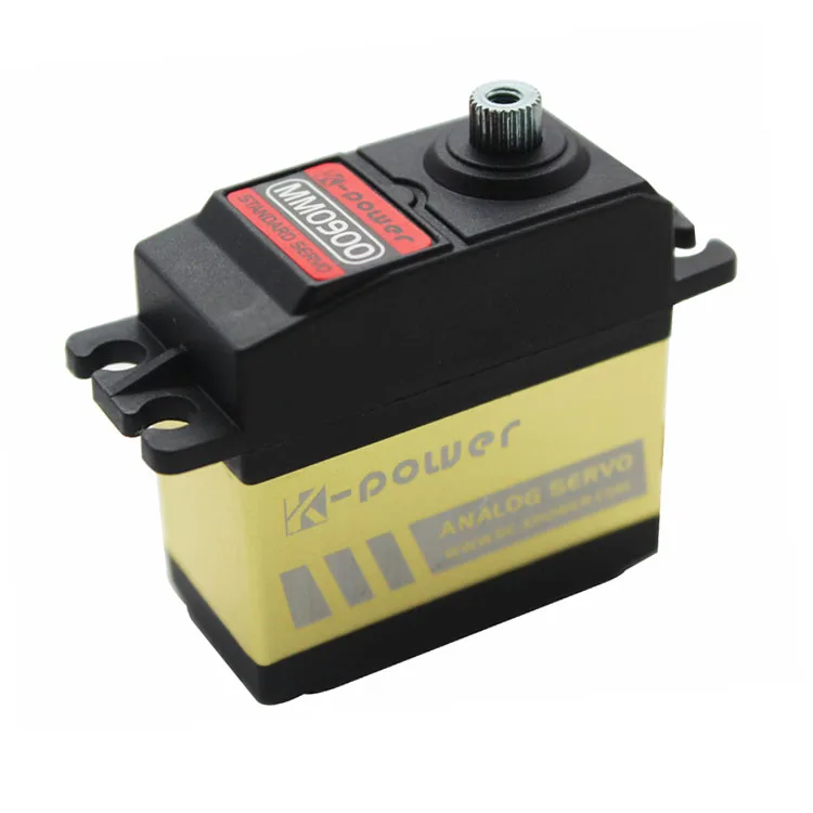 K power MM0900 10 кг Крутящий момент полностью Металлическая Шестерня Аналоговый
