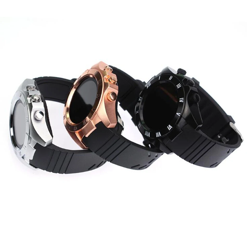 

Life Waterproof Bluetooth Smartwach Vintage Watch with Camera SIM Card Pedometer Clock Fitness Tracker for Android
