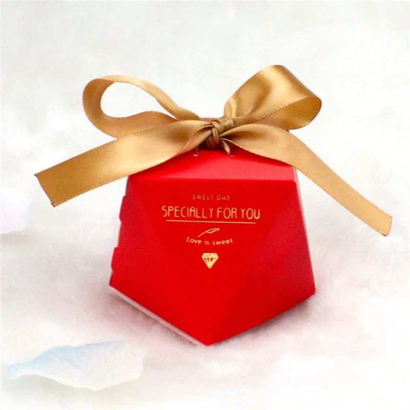 Многоцветный коробка для свадебных сувениров и сумочка, милое подарочные коробки для конфет для свадьбы или «нулевого дня рождения» на день рождения сувениры для гостей праздника Вечерние - Цвет: 4