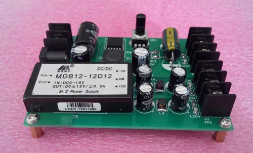 

Multi-channel Experimental Power Supply Module Positive and Negative 15/12V/5V Isolation 1.5-11.5V Adjustable Power Supply