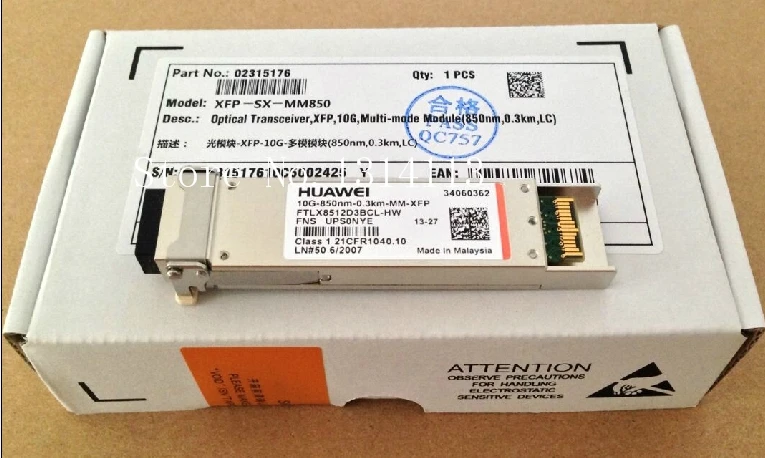 

[SAA] Original original Gigabit Multimode 10G optical module XFP-SX-MM850 fiber module 850n