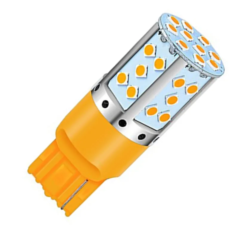 

Auto led Error Free 7440 T20 Amber LED Bulbs 3030 Front or Rear Turn Signal Lights (No Hyper Flash and No Modification) For BMW