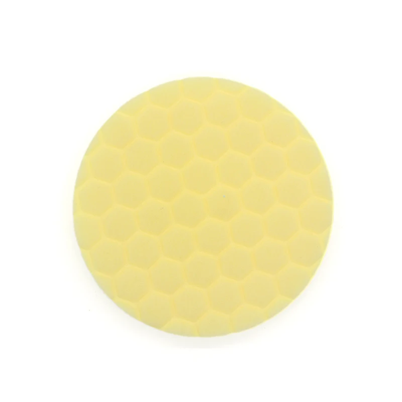 Hexagonal Pattern Type Polishing Pad with 6 Inch Hook and Loop Car Polish Pads Work with Cars Polisher Buffer for Buffing - Цвет: heavy cutting