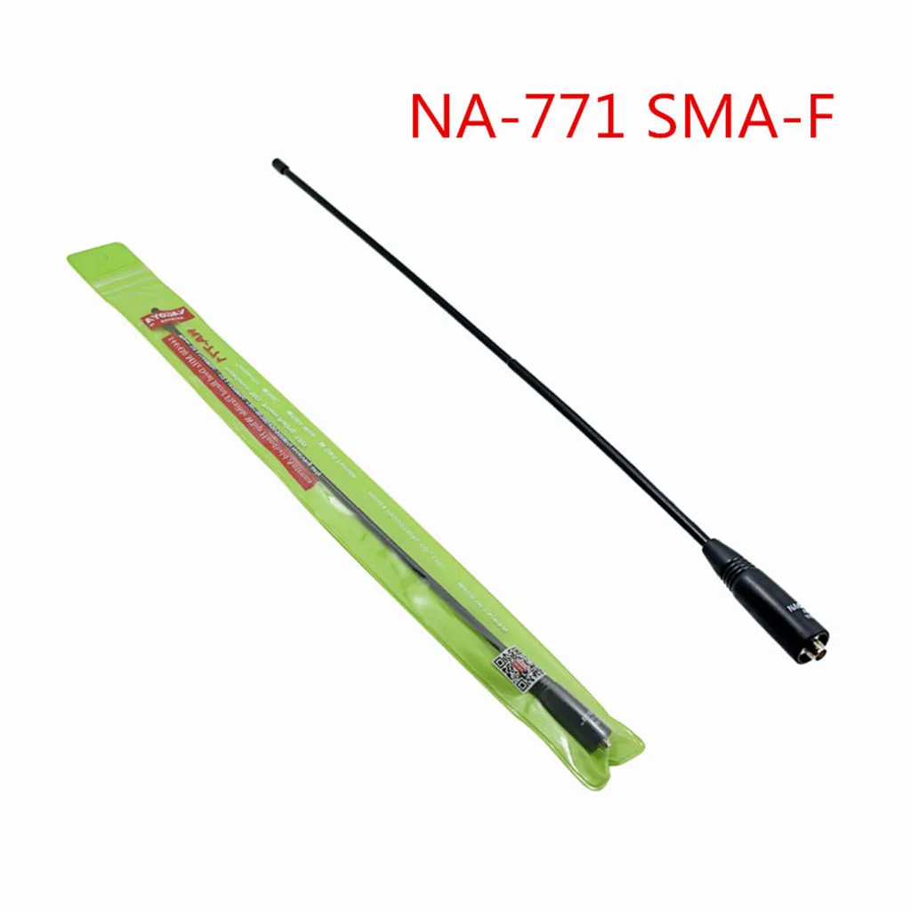 

Nagoya NA-771 SMA-F Female Dual Band VHF/UHF 144/430MHz Soft Antenna NA771 For Baofeng UV-5R UV-82 BF-888S Walkie Talkie NA 771