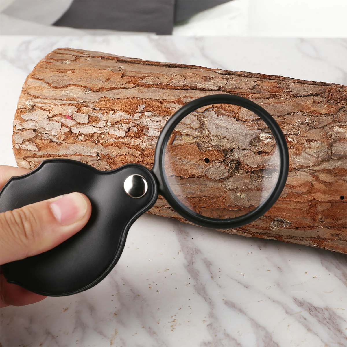 New Portable 60mm 5-10X Mini Pocket Magnifying Glass Handheld Magnifier Magnifying Loupe Reading Glass Lens