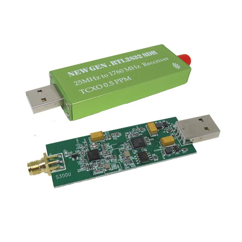 

NEW 1PC AM FM NFM DSB USB LSB SW Software Defined Radio SDR Receiver Tuner Scanner RTL-SDR 0.5 PPM TCXO RTL2832U R820T2 ADC SMA