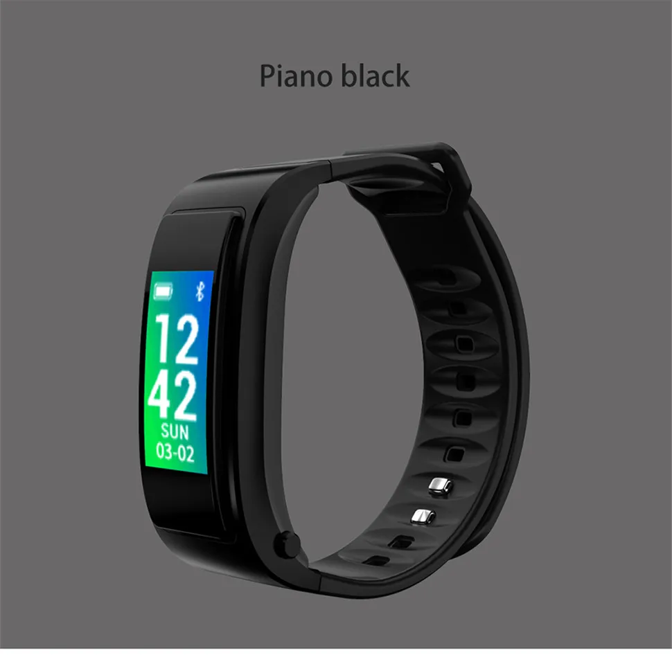 YKSO Pedometer Smart Bracelet with Bluetooth Earphone Fitness bracelet iY3 Plus Talk Band Heart Rate Monitor Smart Bracelet     (21)