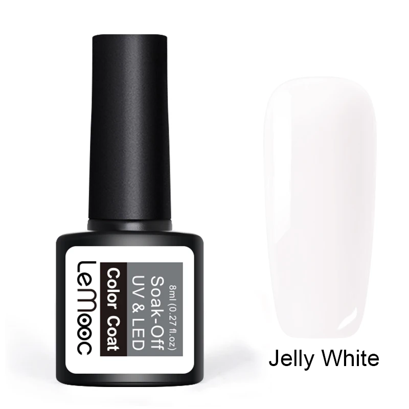 LEMOOC 8 مللي أوبال هلام جيل للأظافر البولندية ل الصيف شبه شفافة الأبيض ورنيش نقع قبالة مانيكير جيل أظافر بالرسومات بالأشعة فوق البنفسجية ورنيش LEMOOC 8 مللي أوبال هلام جيل للأظافر البولندية ل الصيف شبه شفافة الأبيض ورنيش نقع قبالة مانيكير جيل أظافر بالرسومات بالأشعة فوق البنفسجية ورنيش