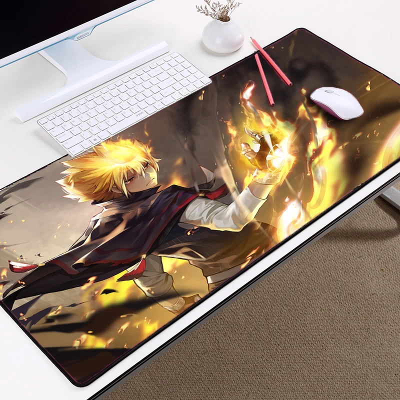 

Mairuige 400x800MM Anime Mousepad HITMAN REBORN! Tsunayoshi Vongola Leaders Tabletop Mats Pc Computer Pad Mat for Anime Fans