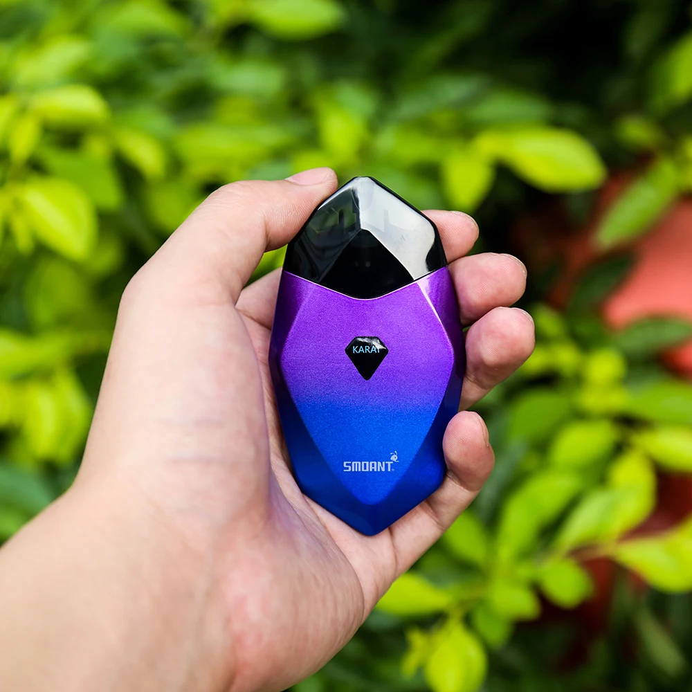 Новый оригинальный набор Smoant Karat 370mAh Pod Vape Starter Kit с 2 мл Quarzt Coil Cartridge Vs S8 Minifit Drop