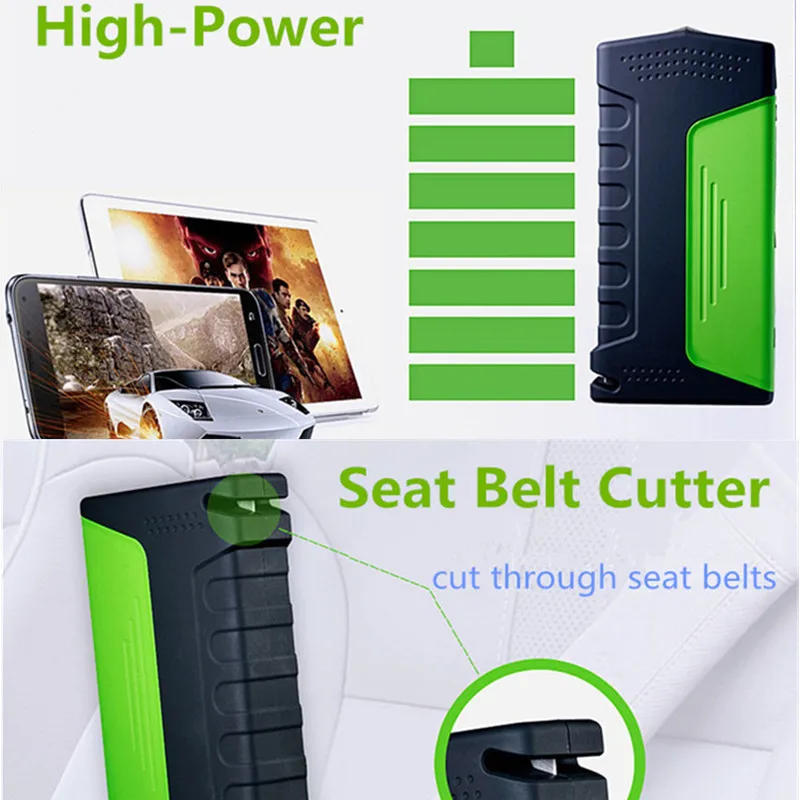 Mini Emergency Starting Device Car Jump Starter 12V Portable Power Bank Car Charger for Car Battery Booster Auto Starting Device Mini Emergency Starting Device Car Jump Starter 12V Portable Power Bank Car Charger for Car Battery Booster Auto Starting Device