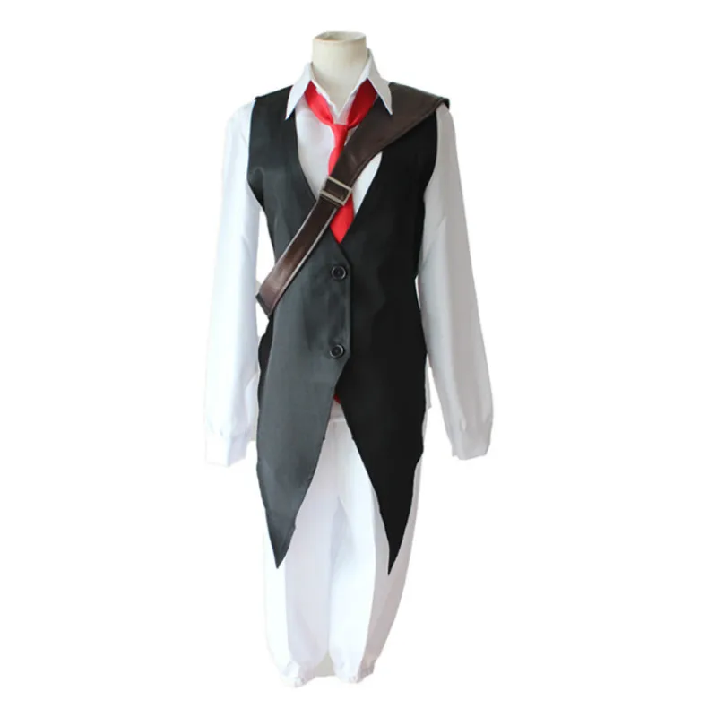 

Anime The Seven Deadly Sins Nanatsu No Taizai Dragon's Sin of Wrath Meliodas Cosplay Costume ( Shirt + Vest + Tie + Pants )