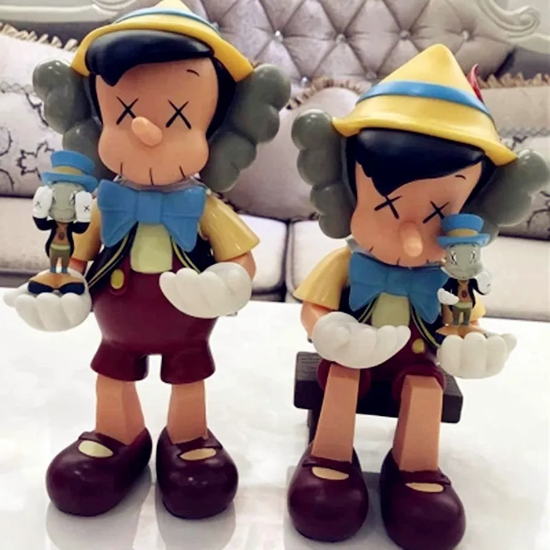 

Pincocchio Jiminy Cricket Original Fake Standing & Sitting Ver PVC Action Figure Collectible Model Toy 26CM L342