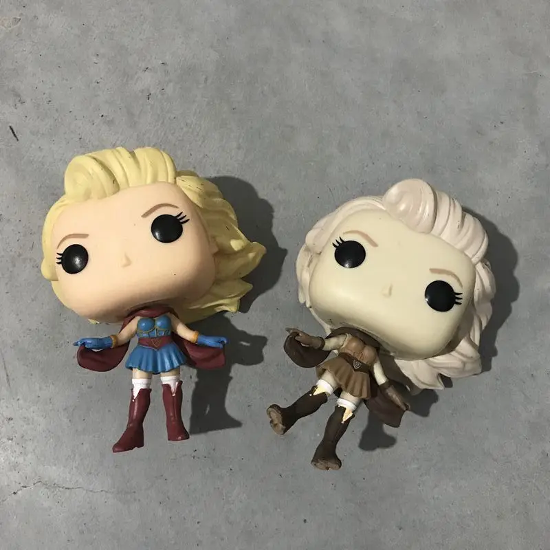 Эксклюзивный оригинальный Funko pop Secondhand DC: Bombshell Supergirl Виниловая фигурка
