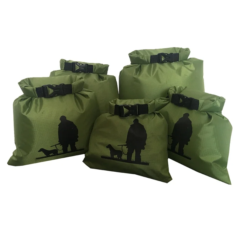 ¡Agradable! Al aire libre Camping senderismo río Trekking impermeable 3/5 Sets 210 t Titafo bolsas hebilla banda portátil Durable Im