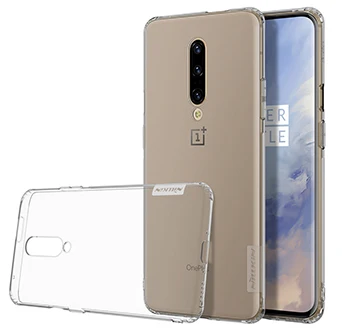 Для One plus 7 Чехол oneplus 7 pro Чехол 7T чехол NILLKIN TPU прозрачный мягкий силиконовый чехол для oneplus 7+ розничная посылка - Цвет: Transparent grey