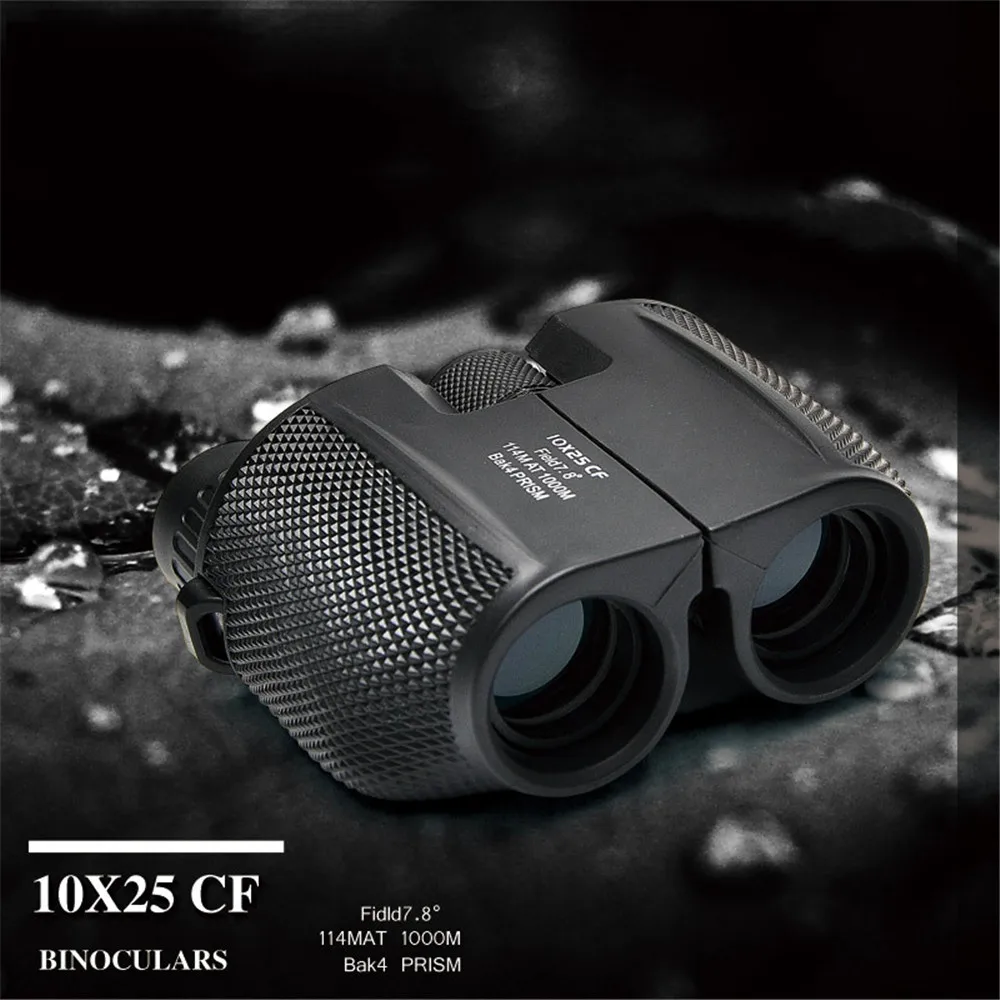 10X25 HD hunting binoculars telescope monocular for Mountaineering
