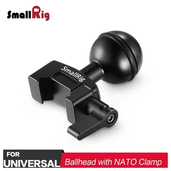 

SmallRig Dual DSLR Camera Ballhead Extension Bar Magic Arms Monitor Mounts Quick Release Nato Clamp Rig 2133