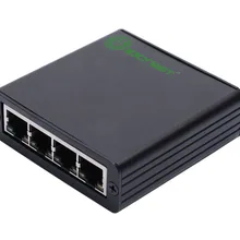 USB3.0 до 4 Порты 10/100/1000M Gigabit Ethernet контроллер USB 3,0 до 4 Порты и разъёмы Gigabit RJ45 сетевой адаптер Realtek RTL8153 Чипсет