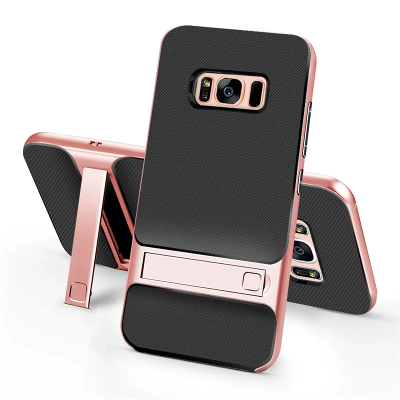 Для Samsung Galaxy S8 S8 плюс чехол Hybrid PC+ TPU Рамки Силиконовая задняя крышка для Samsung Galaxy S8 s8 Plus чехол для телефона