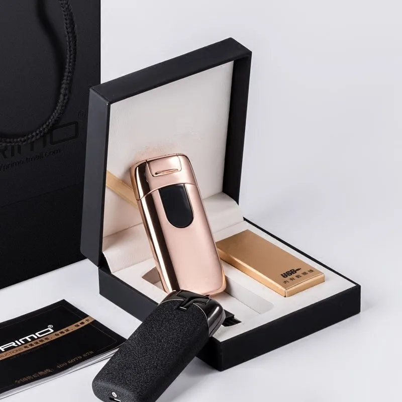 Новинка двухдуговая USB Зажигалка Primo перезаряжаемая Электронная зажигалка